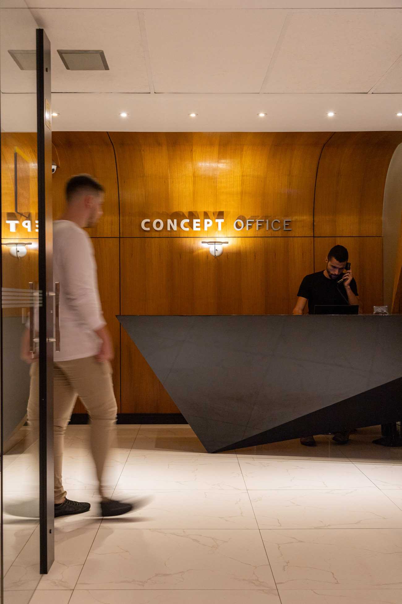 Recepção do Concept Office